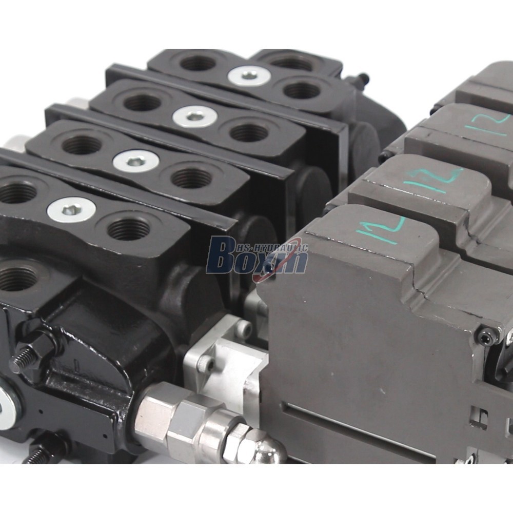 Reliable SD8EMA-4OT 4 Spool Sectional Directional Valve for Heavy Machinery detail image